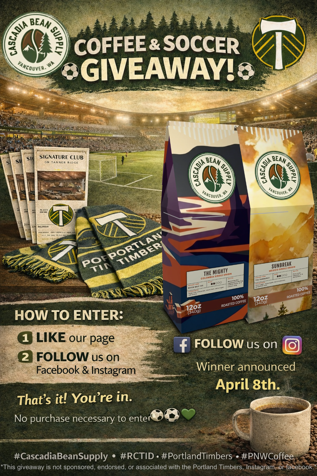 Portland Timbers Giveaway!